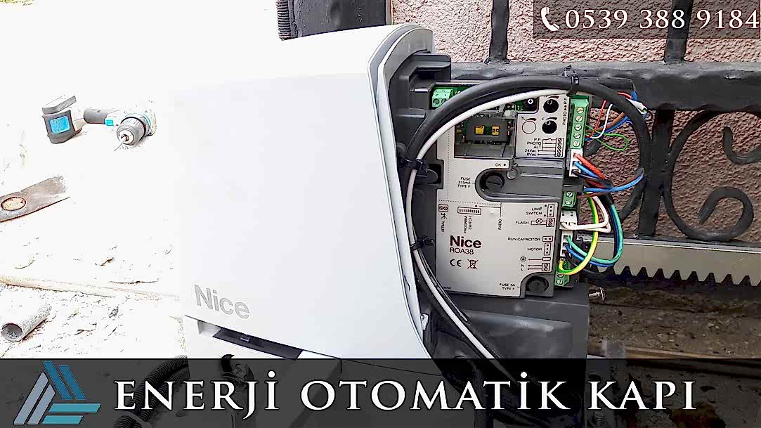 bahçe kapısı motoru