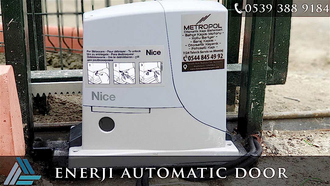 bahçe kapısı motoru